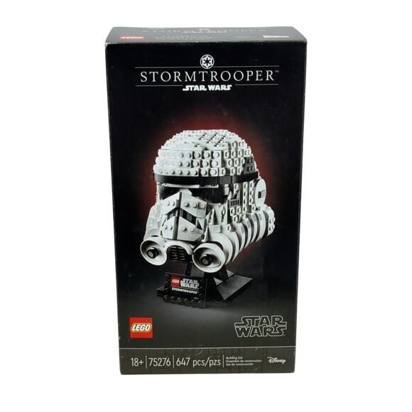 LEGO Star Wars Stormtrooper Helmet 75276 Open Box Complete - Picture 2 of 16